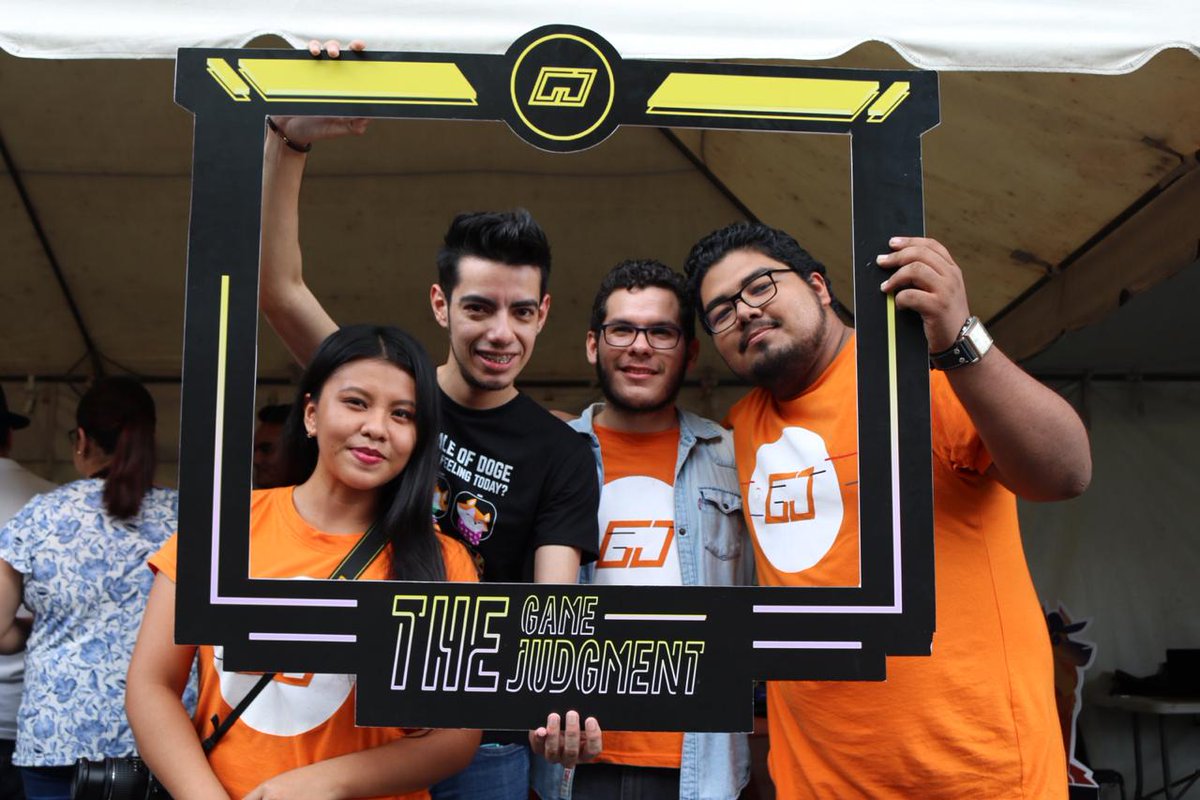 GameJudgment's tweet photo. La pasamos genial este día durante el #FIST2019 😎🎮

@theStonebot
@ludusvideogames
@Innovacion_SV
@Marpineeda
@FabrizioMena_
@AlessBiollo https://t.co/OQiORR5bgu