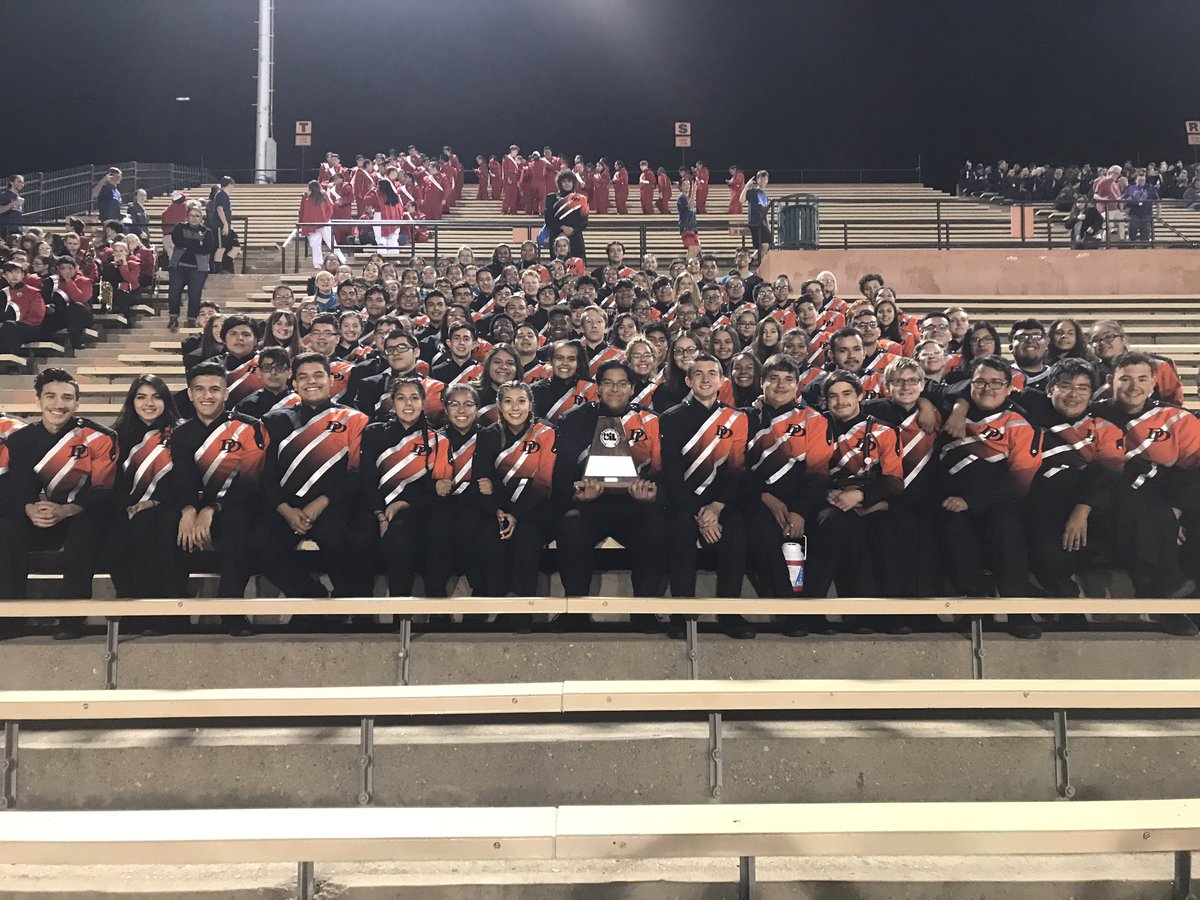 DumasHSBand's tweet image. Demon Band warned a 1st Division tonight at Contest!  Demon Pride Never Dies!