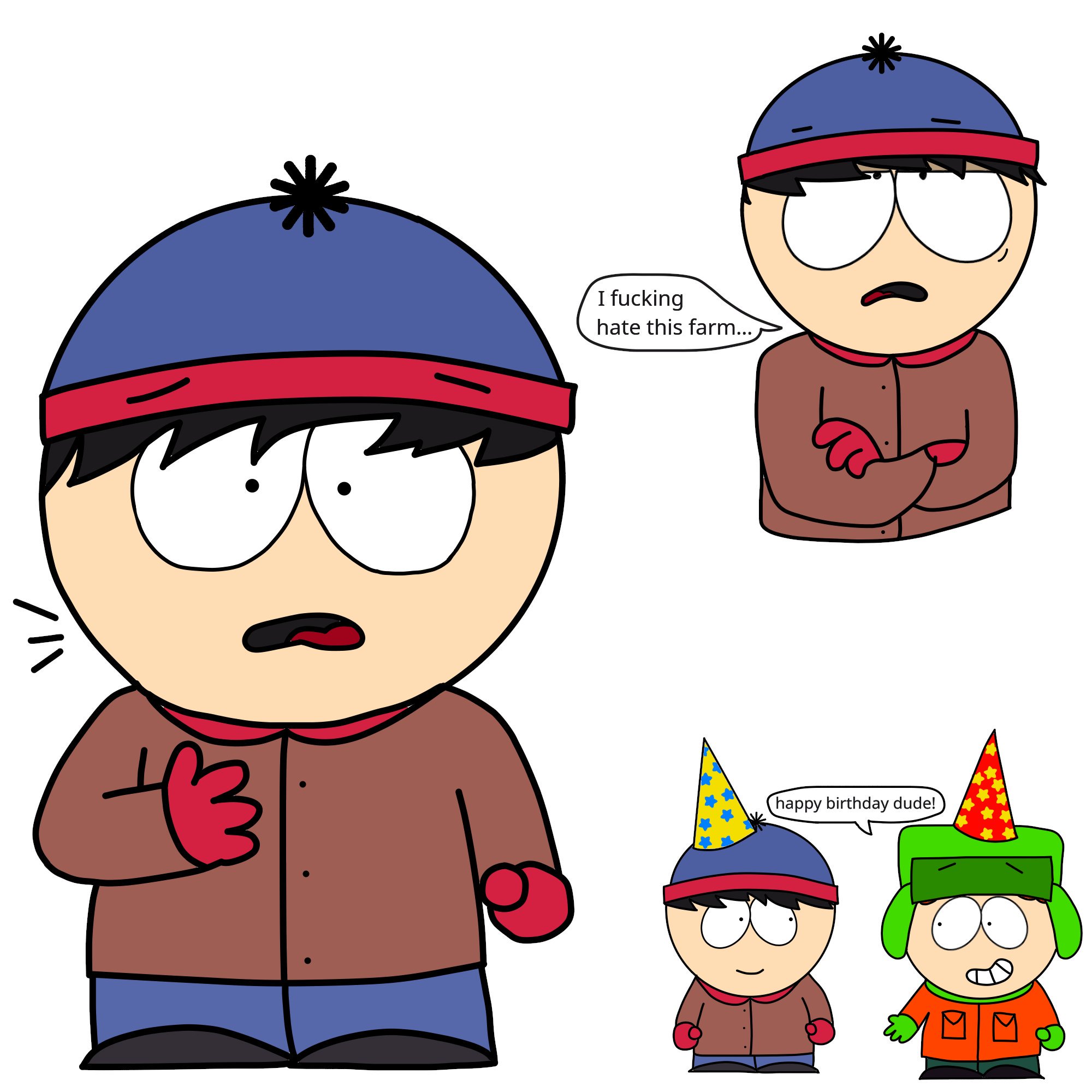 Happy Birthday, Stan Marsh!! (and trey parker) 