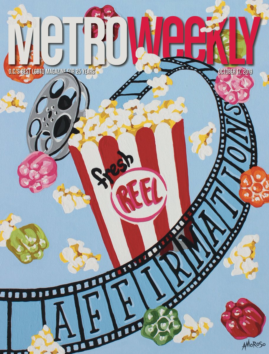 queertheatredc's tweet photo. Exciting news!!! This week's Metro Weekly​ is dedicated to Reel Affirmations! Check out the Complete Guide to Reel Affirmations with film reviews, critic's picks and more in Metro Weekly! https://t.co/ojdf8sfY5F 
Get your tickets now at https://t.co/1oyEt5E8NX! 
#ReelAffirmations https://t.co/fPJ2SOwKlX