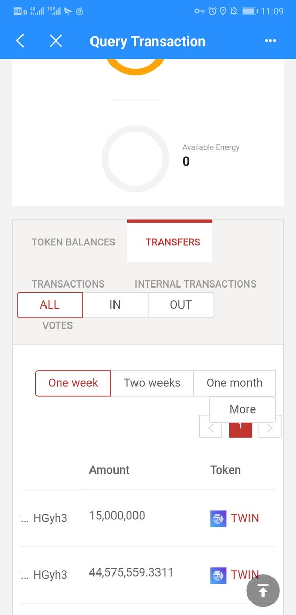 Third Quarter Total Profit 209735.78Trx ;30% of 209735. 78 equal to 69911. 92Trx. 
Total bought for burning is
28411603TWIN. 
0e1b73d4621062199c8a06e1677b6b68b194e0ca0b678d7896a74fb0f4b56ce9
2a4b38a288f958b1e292d30985ae162085fa128d58d406d174901cba8373c11d
#Tronwin #Fairforhash 🔥