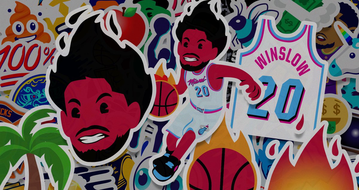 ElliotGerard's tweet photo. Who’s excited for the NBA season to start?! Here’s a fun series of #stepmojis we developed for a @fansided editorial and social campaign before last #nba season - post 21 of #365posts https://t.co/L1DQRlAw5k