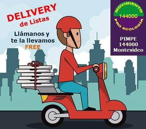 EcologiaPro's tweet photo. #DELIVERY de TU LISTA
Movimiento Pro Ecología 144000 de Montevideo

Llamanos a los celulares:
098 389 968 (whatsapp)
098 929 760 (whatsapp)

Te la alcanzamos FREE !! https://t.co/sERbIZqqPV