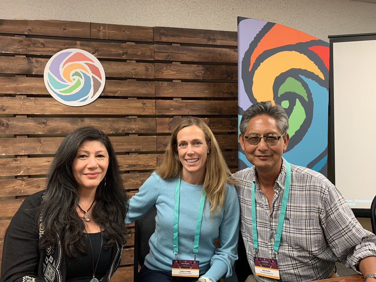 It was a pleasure to be on a panel on large-scale conservation with Atossa Soltani and Rod Fujita today           ⁦@bioneers⁩.  As Rod said, “Audacious goals aren’t audacious when they’re necessary!” #globaldealfornature #Bioneers2019