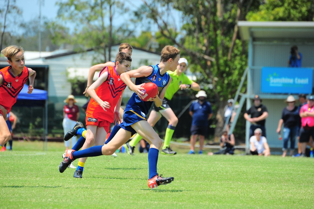 Junior Inclusion Division

RESULTS: #AFLQSCup Grand Final

<a href="/RyanCCTSV/">RyanCatholicCollege</a> 5.3 (33) defeated South East Queensland 3.6 (25)

BOG - <a href="/RyanCCTSV/">RyanCatholicCollege</a> Daniel Clouten

#aflschoolfooty #grandfinals #visitsunshinecoast <a href="/CouncilSCC/">Sunshine Coast Council</a> <a href="/couriermail/">The Courier-Mail</a> | 📷 Jason O'Brien Photography