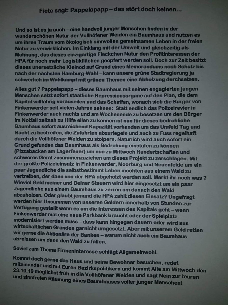 Pappelapp1's tweet photo. Gefunden an einem konfessionellen Ort fanden wir diesen tollen Support!  Jeglicher Support ist herzlich willkommen . #voellibleibt #besetzen #pappelapapp #nonazishh #upwithtrees https://t.co/STAdjA9AWA