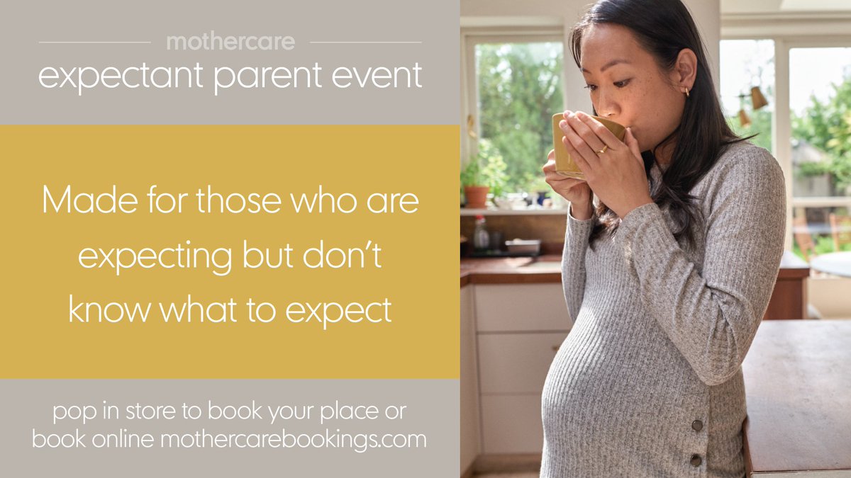 Is your list of questions growing faster than your bump? Mothercare are holding Expectant Parent Events especially designed for those who are expecting but don’t know what to expect. There are limited spaces so book now to ensure you don’t miss out.  mothercarebookings.com/bristol