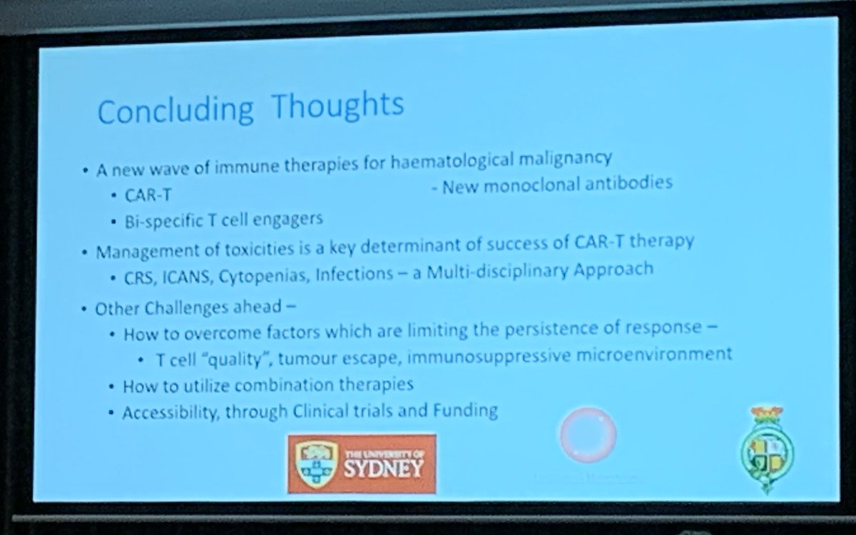 Jacqueline Tate (@jacquelinetate_) on Twitter photo Standing room only for Prof Joy Ho’s talk on CART Complications at #Blood2019
<a href="/Sydney_Uni/">University of Sydney</a> <a href="/MyelomaAust_MFA/">Myeloma Aust _MFA</a>
<a href="/SydneyLHD/">Sydney Local Health District</a> #CART #NovelTherapies #BloodCancer Standing room only for Prof Joy Ho’s talk on CART Complications at #Blood2019
<a href="/Sydney_Uni/">University of Sydney</a> <a href="/MyelomaAust_MFA/">Myeloma Aust _MFA</a>
<a href="/SydneyLHD/">Sydney Local Health District</a> #CART #NovelTherapies #BloodCancer
