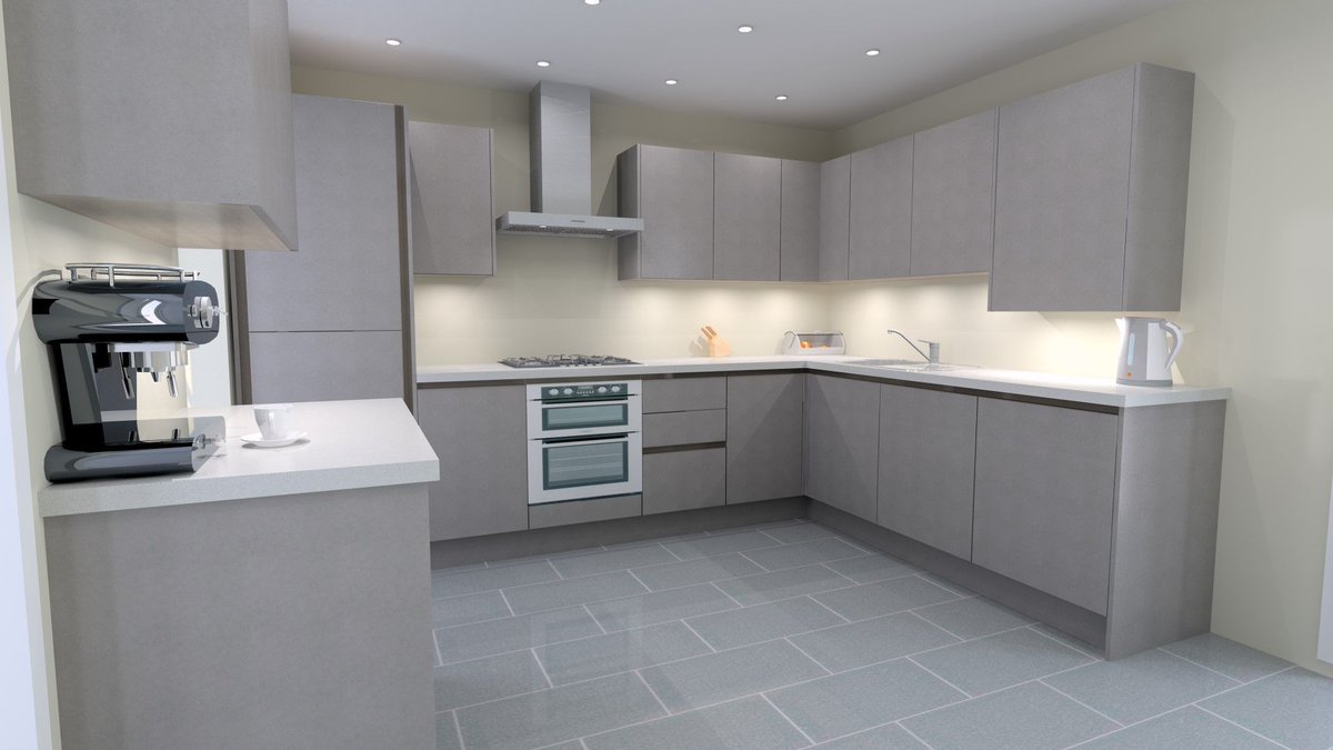 PreptKitchens's tweet photo. A true handleless kitchen is a perfect option to create a contemporary kitchen space. 

Compatible with the Astera, Carrera and Novara range true handleless kitchens can suit any interior decor. 

> https://t.co/P52OnR6QzL https://t.co/7MwPoPyIUQ