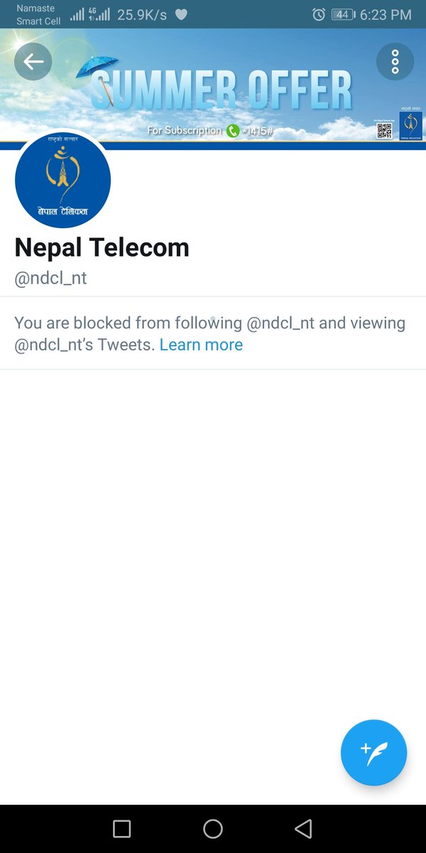 libangi13's tweet photo. Nepal Telecom को आधिकारिक ट्विटर ह्यान्डल @ndcl_nt ले मलाई ट्विटरमा ब्लक गरेको बारेमा कारण जानकारी पाउन निवेदन लेखेर सुचना माग गरेको छु, आशा छ सकारात्मक जवाफ पाउने छु ! https://t.co/jAKzzdxem2