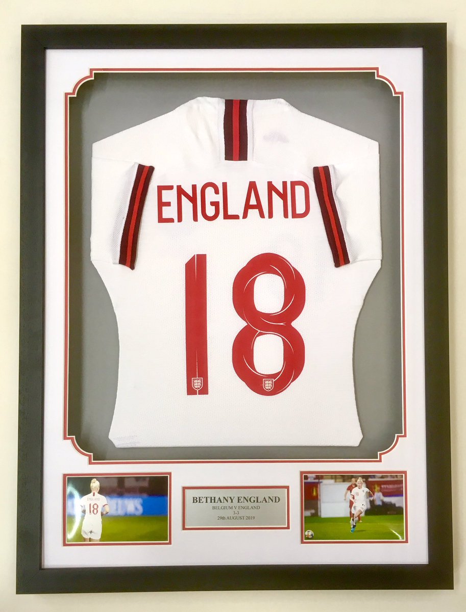 PixieGallery's tweet photo. Some of the signed and match worn @England shirts we’ve had the pleasure to design and frame recently. It’s great to be able to hold real history in your hands and make it look amazing. https://t.co/B9qBLU8Vee