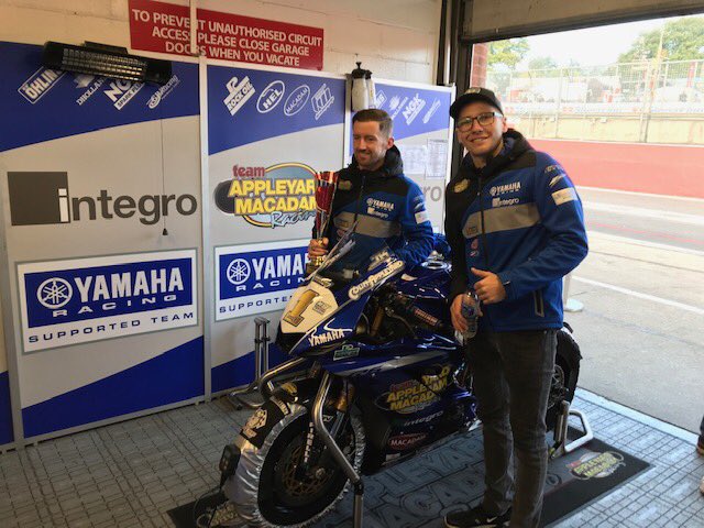 TysersSport's tweet photo. It’s a cold but dry @Brands_Hatch &amp; @SharrisonGavin is looking forward to today’s #BSBShowdown
It’s been a fantastic @OfficialBSB season!!#BrandsBSB #IntegroRacing https://t.co/YSpZCr3WEr