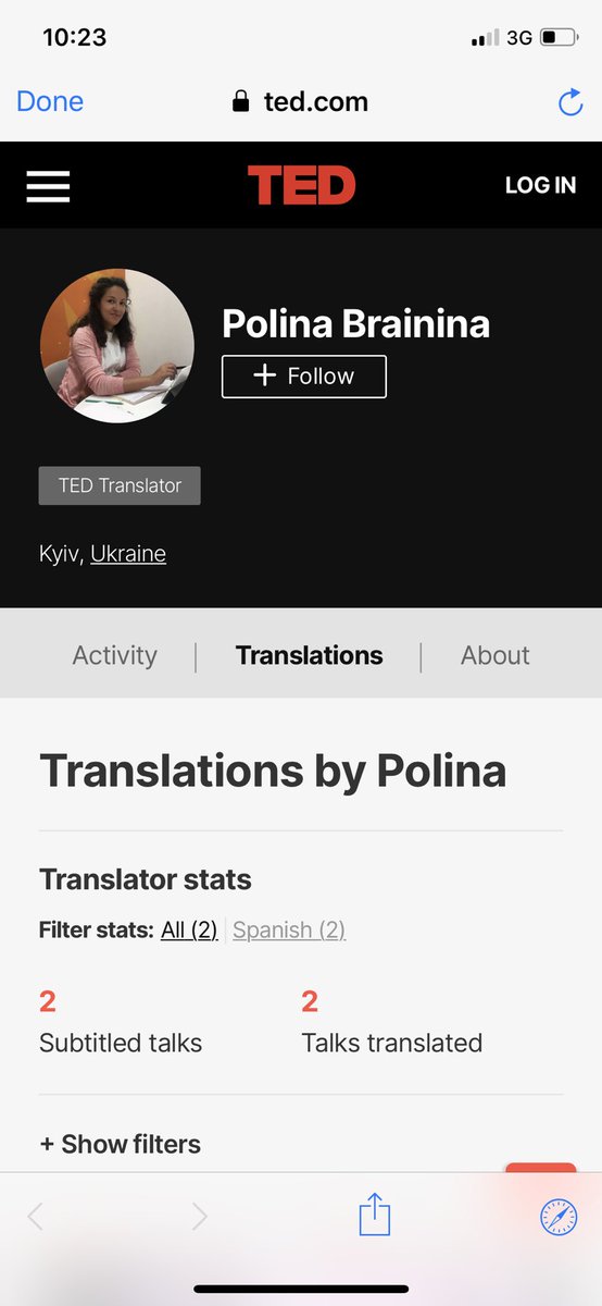 Milandra7's tweet image. Дуже щаслива бути частиною спільноти TED! #tedtranslators #translation #freelancetranslator