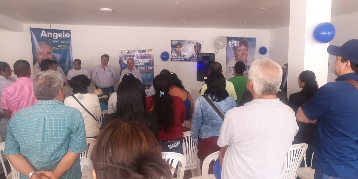 IgnacioGomezC60's tweet photo. En Riosucio Nacho Angelo gobernador y el concejal Gilma Marín Osorio haciendo las ultimas actividades públicas en cierre de campaña en el municipio, recibiendo el apoyo de los votantes de la región 
#JUNTOSPROGRESAMOS #AngeloGobernador #Riosucio #Caldas #fuerzaconservadora https://t.co/o4q6ZgwNvl