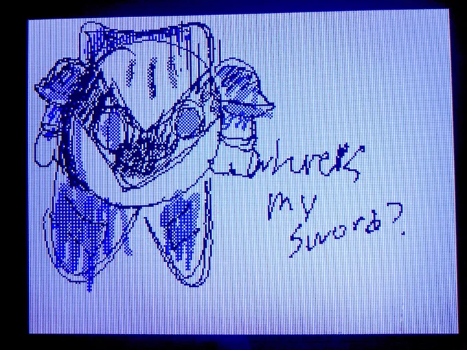 ok I'm done with that lmao I hope you enjoy this thing I made in the same flipnote as the one above 