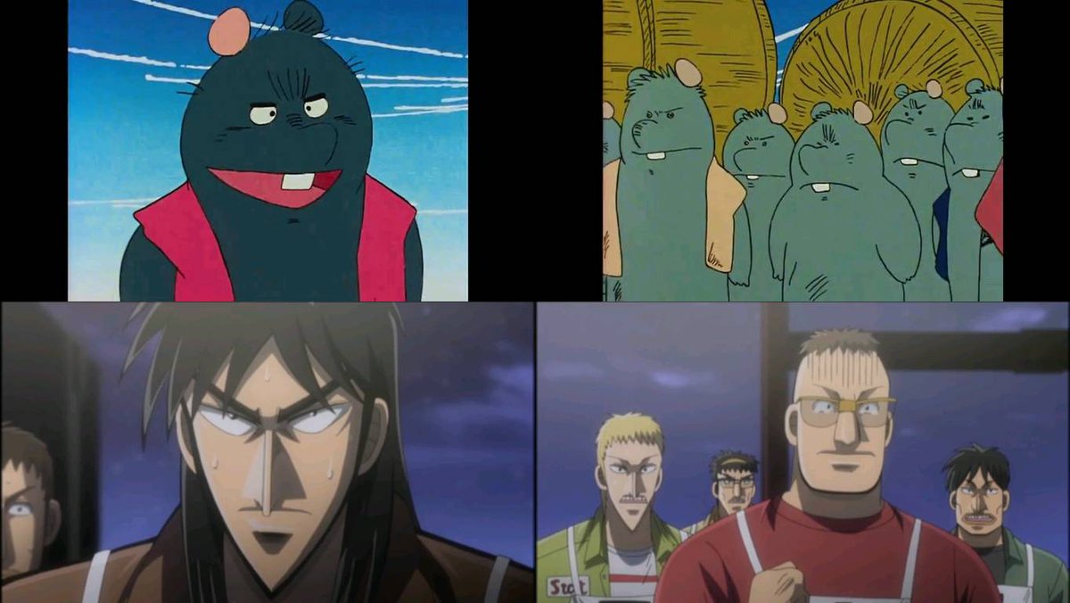 アニメカイジのシリーズ構成 高屋敷英夫さんの軌跡を巡る旅 ガンバの冒険22話脚本 勇気の源 Togetter