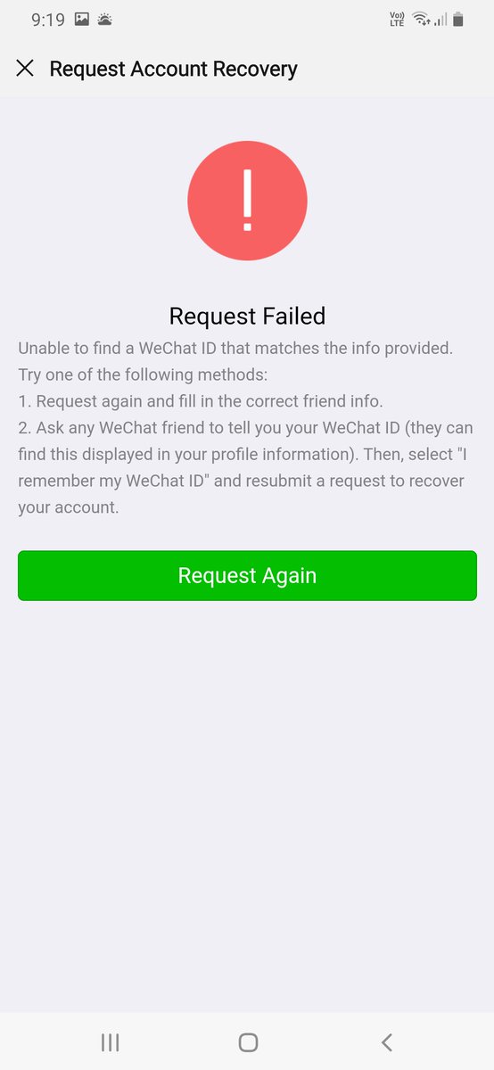 Network unavailable problem wechat Chinese censorship