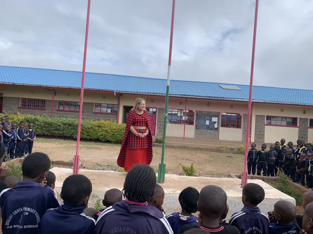travelswithcha1's tweet photo. @Osiligi @GLP_Scotland Last assembly! Farewell to Osiligi Obama after 4 very busy but productive weeks. Hope to return in March 2020. Looking forward to seeing the school continue to develop. Asante sana! #Kenya #education #competencebasedcurriculum https://t.co/6gCIfO5eU7