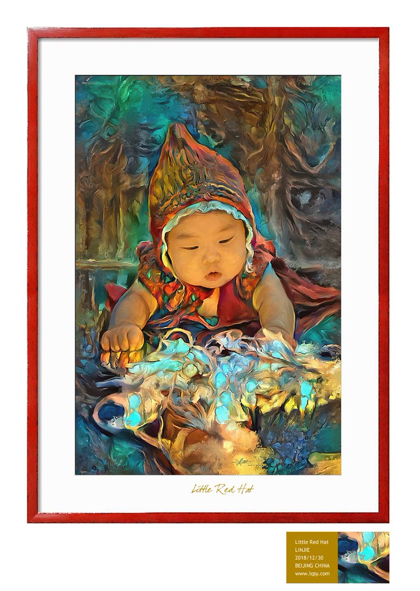 wittytree's tweet image. Painting style is more and more inclined to magic, draw with the mouse