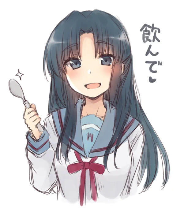 スプーンは飲み物 