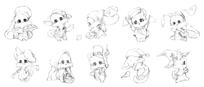 もふもふ下書き 