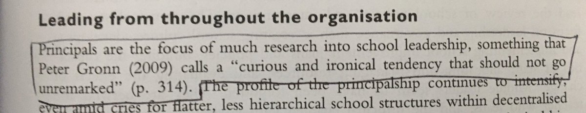 steven_kolber's tweet photo. Leadership research all about principals majorly, this is part of the issue with the scholarship #transformationalpl #edureading #edutwitter @debsnet https://t.co/ll41NGVCiV