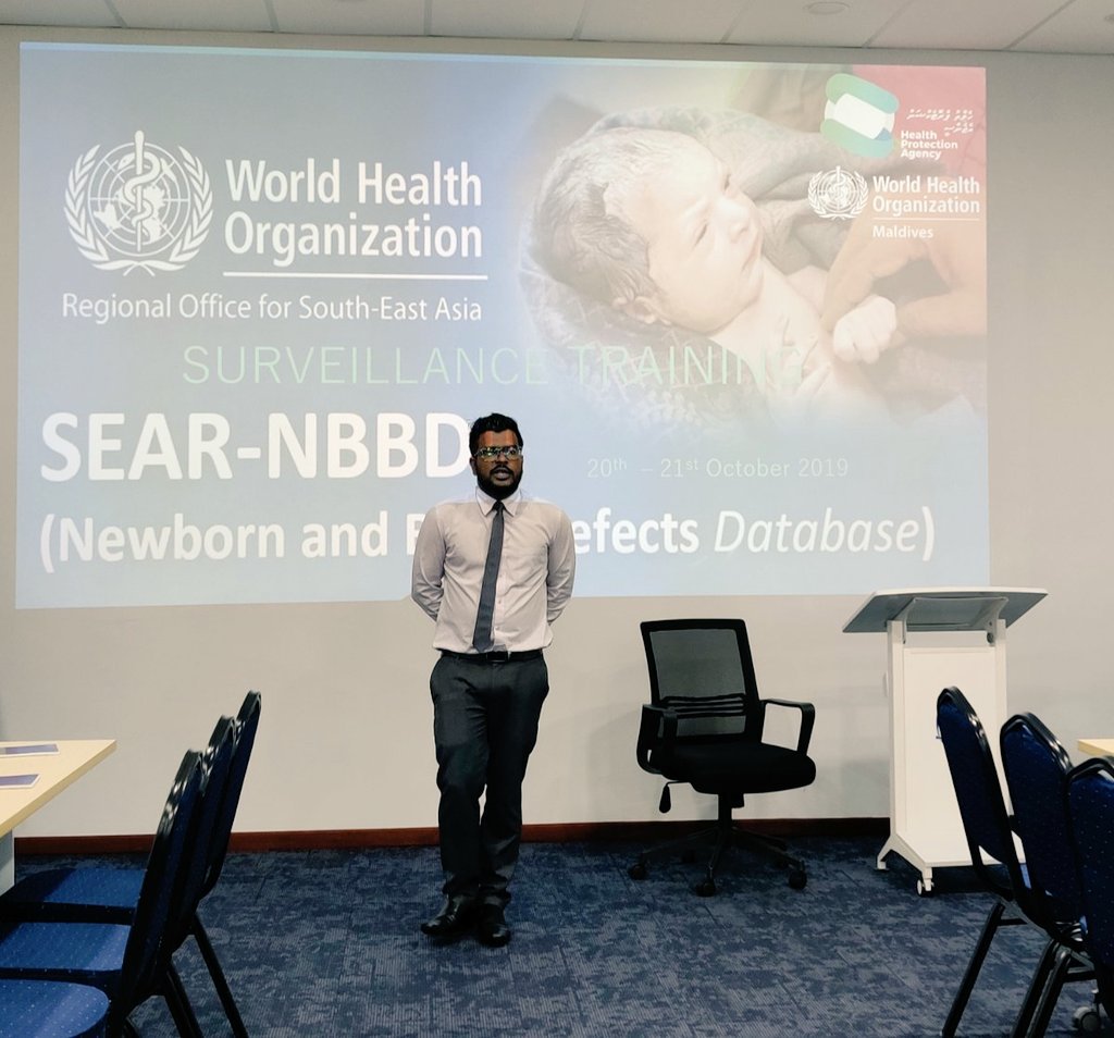 HPA_MV's tweet photo. Training Workshop to Strengthen Surveillance on Newborn Birth defects(Newborn and Birth Defects Database)
@WHOMaldives @WHOSEARO @UNICEFMaldives @igmhmv
#everynewborn #first1000daysmv
#birthdefectssurveillance https://t.co/jYbDJAi6Rb