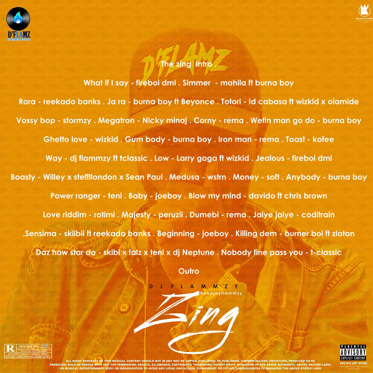 deejayflammzy's tweet photo. See why burna &amp; rema won ? 

#thezing 

Headies winners mixtape 

Download share 

https://t.co/FZ6bouSw95

#headies2019 https://t.co/OVVYniPHTI