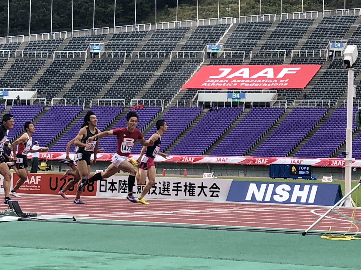 jaaf_official's tweet photo. 【#U20U18日本選手権】
U18男子200m 決勝(-0.5)🔥
1位 井澤真(立命館慶祥高)21.32
2位 木下祐一(洛南高)21.41
3位 加藤慎之介(岐南工高)21.49
👏👏👏👏👏👏👏👏👏👏👏
#平和を駆け��けろ🕊 https://t.co/EURy9fPALs