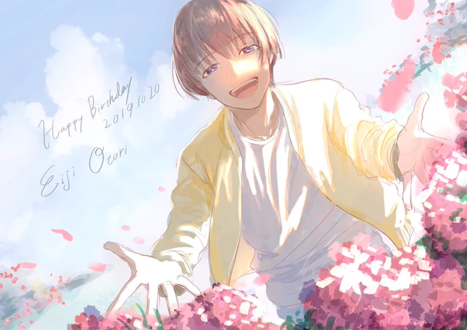 #鳳瑛二誕生祭2019
#utapri_eiji_BD2019 

??お誕生日おめでとうございます!!?✨????? 