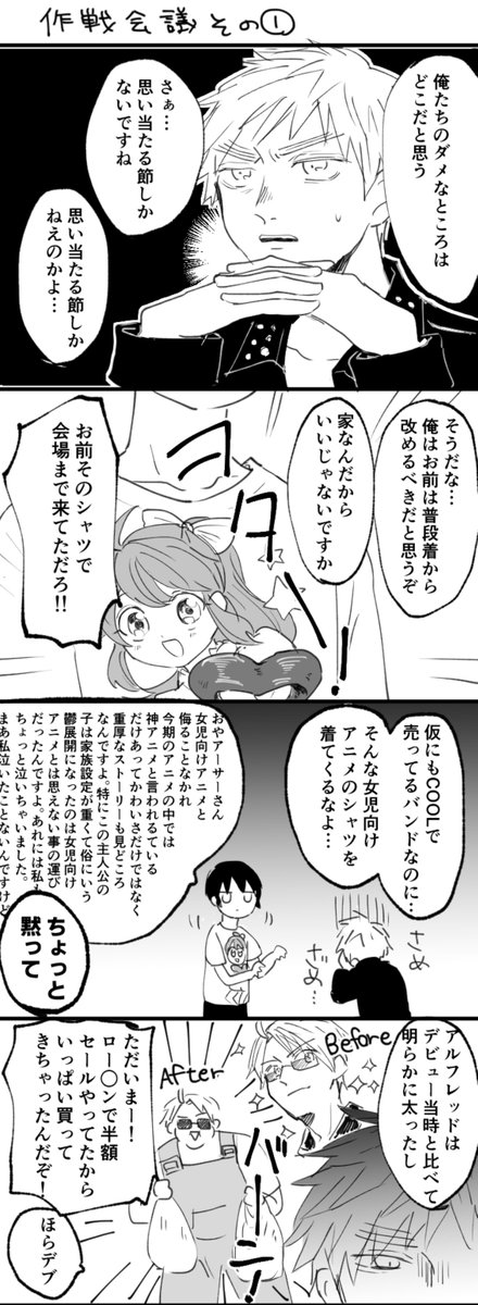はぐれ組。
HIROバンドが売れたい話 
