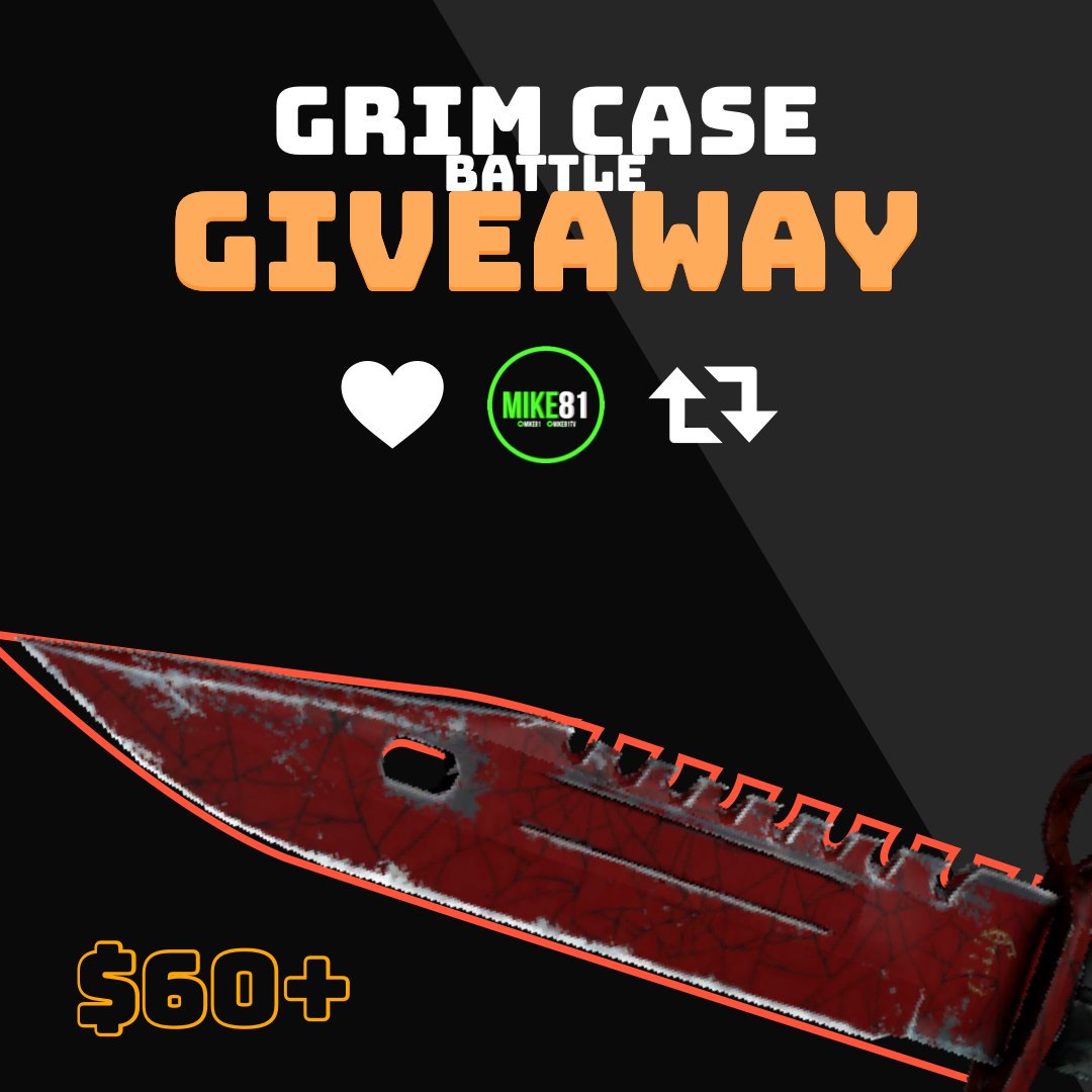 Mike81TV's tweet photo. 🤑DATDROP GIVEAWAY - GRIM CASE ($60)
❤️ Follow + Retweet 
Subscribe (show proof) https://t.co/T0SZbbsJuO
RT + LIKE
🧭 Ends in 5 DAYS.. Good luck everyone! https://t.co/BE7r4mbUEj