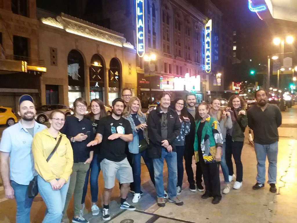 LAWalkingTours's tweet photo. The season of haunts and spooky stories are in full swing on another night of Haunted Tales! #HauntedLA #HauntedTales #WalkLA https://t.co/nRrm41hNva