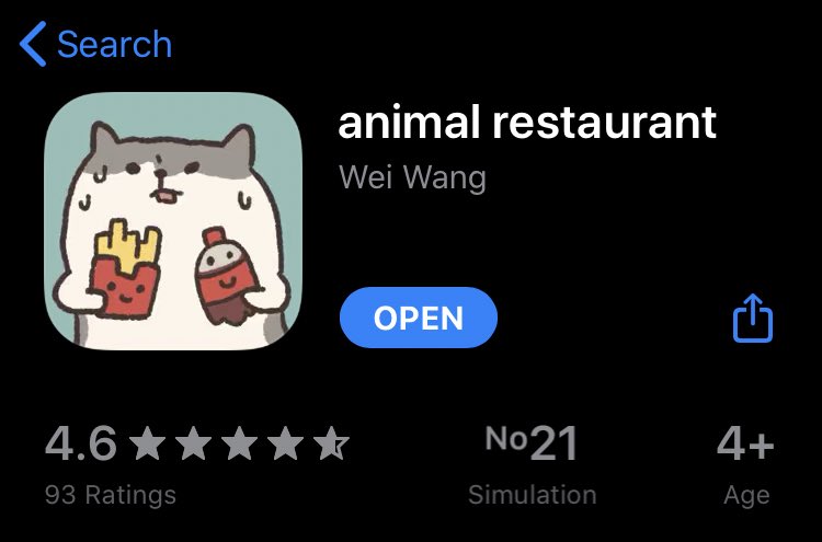 Reviewbyttxttg's tweet photo. 🍙 Animal restaurant

เกมนี้น่ารักมาก แบบเป็นเกมร้านอาหารของน้องสัตว์ เล่นเพลินๆ เราต้องเก็บ cot เอาไว้อัพเกรดร้านจากการตกแต่งร้านงี้ เวลาซื้อเฟอร์นิเจอร์/อัพเดทจะได้ดาว แล้วเราก็จะได้เมนูกับลูกค้าใหม่ๆเพิ่ม มีลค.แปลกๆแล้วก็พิเศษด้วย มี 4 โซน คือร้าน ครัว บุฟเฟต์ สวน
#แอพดีบอกต่อ https://t.co/6WJDDj4Hs9