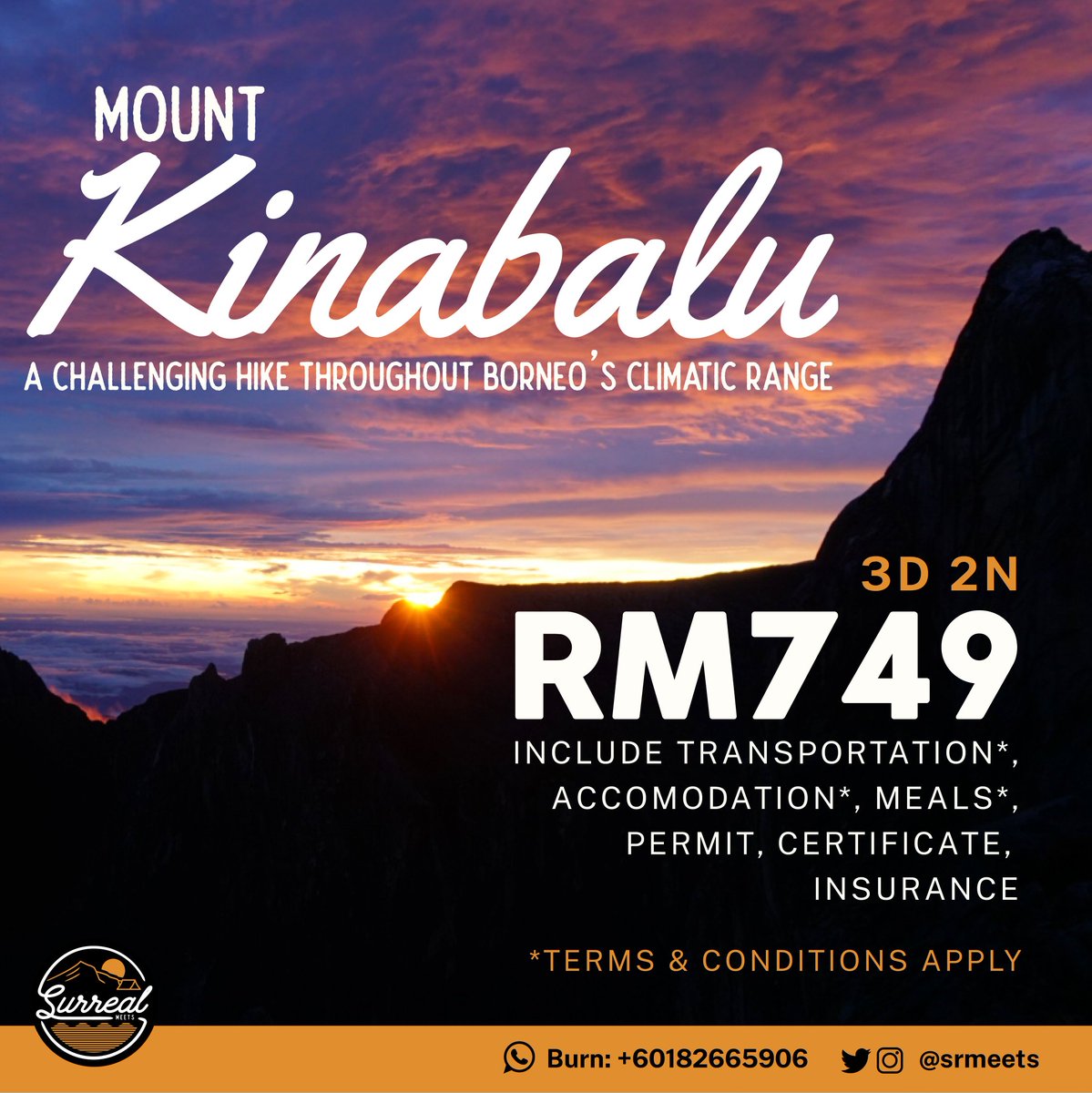 srmeets's tweet photo. Yeah, Trip tahunan yg ditunggu tunggu. Kinabalu 2020. https://t.co/WaeQeCytcz