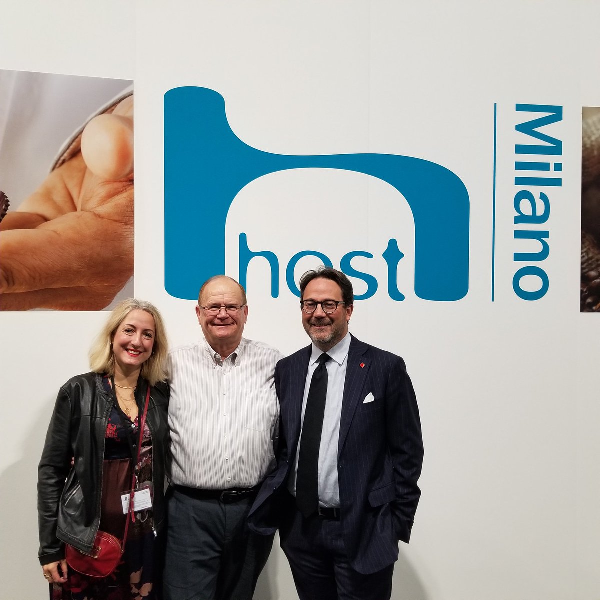 OntarioCStores's tweet photo. Great to be at @host Milano with Enrico Cleva &amp; Sara Cleva with Canadian Convenience Store operators. The largest coffee/tea show in world with 200,000 attendees &amp; 2400 exhibitors! Great show. https://t.co/4xgJoBGuMf