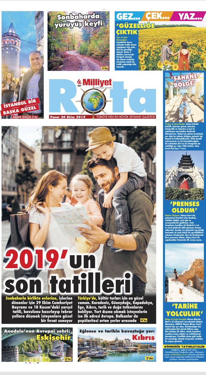 Rota, Ekim sayısıyla bugün bayilerde!