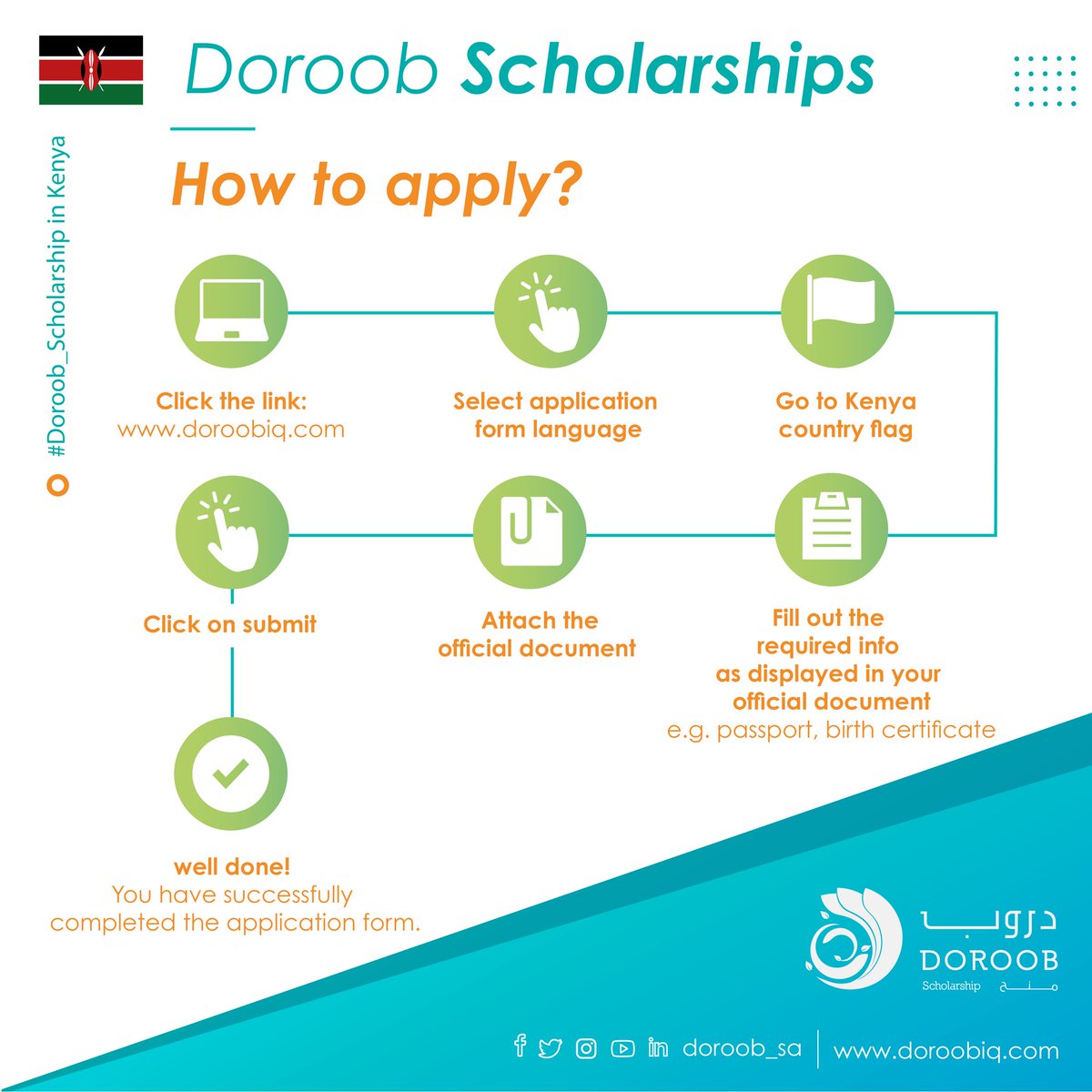 Register your child now! Visit the link in our bio and follow these steps, your child could be one of them 👫