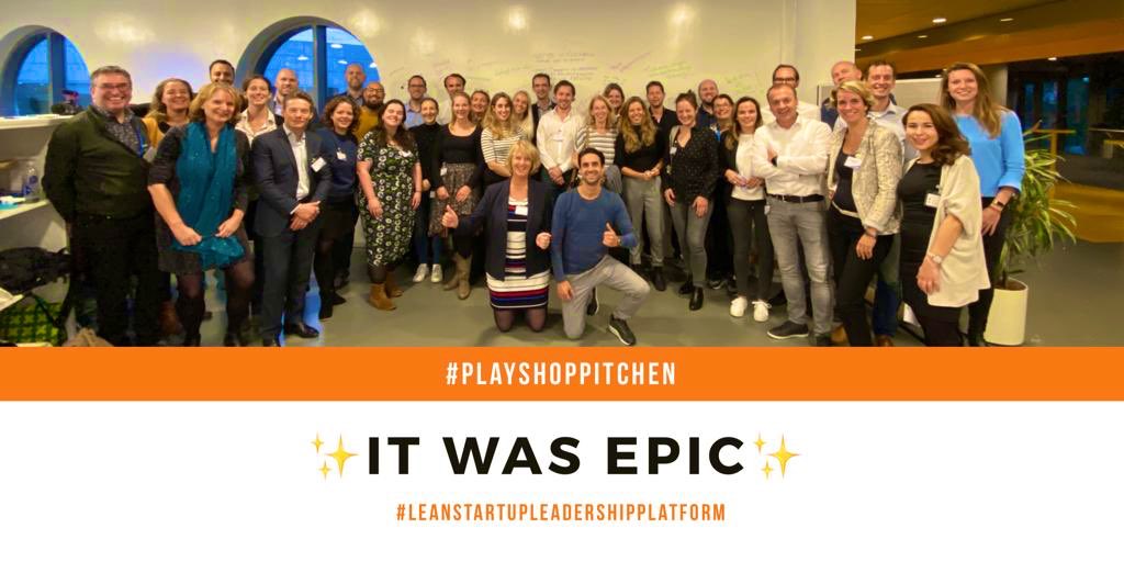 Last week we had another awesome #playshop with 40 corporate #innovators of different industries :) By #leanstartup #leadership platform NL