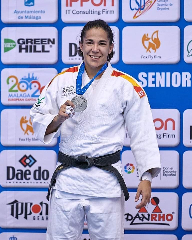 SILVER MEDAL at European Judo Cup Malaga!! 🥈
📸@marceloxrua
#EuropeanCupMalaga2019 #JudoMálaga2019 #JudoEspaña #SomosJudoEspaña #JudoCARMadrid #JudoStabiaMérida #SomosDeporteExtremadura #MarcaExtremadura #FundaciónJyD #MujeresHastaLaCima #DynamixNutrición #FuelForBalanceLife