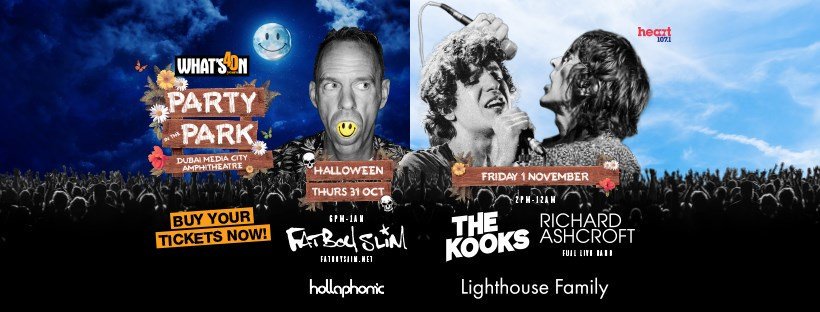 eclipseDubai's tweet photo. We’re super excited to announce that we'll be supplying the greatest party in the city, @WhatsOnDubai's #PartyInThePark on 31 Oct - 1 Nov with #FullTechnical support! You don’t want to miss out on an #audiovisual spectacular and so much more ✨🌼

#PITP #WhatsOnDubai #eclipsedxb https://t.co/Iyt162DS9k