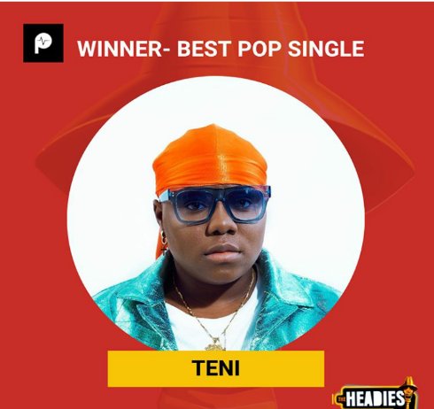 mavoranking's tweet photo. Congratulation 2 d only female artist wey i nor they use play @TeniEntertainer @DrDOLOR https://t.co/hkahJZ2DF4
