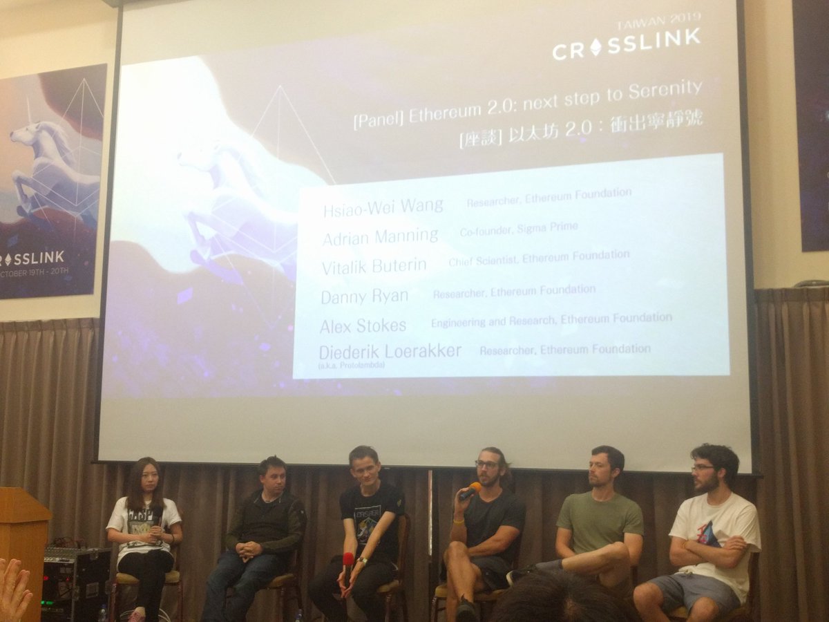 caymannan's tweet photo. balance in a world of tradeoffs - the story of #eth2 ๐ค #crosslink19 #crosslinktaipei https://t.co/QIt0tyQ7YY
