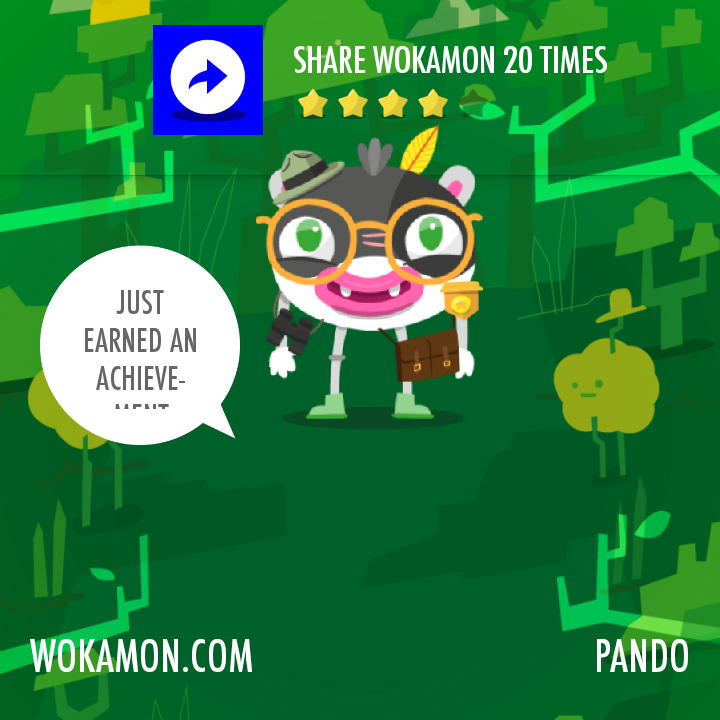 jessicaks's tweet photo. I've just unlocked an achievement with my #Wokamon Pando! @fitbit #Fitbit https://t.co/OAcuAIbRk6 https://t.co/7NRlwoDuEg