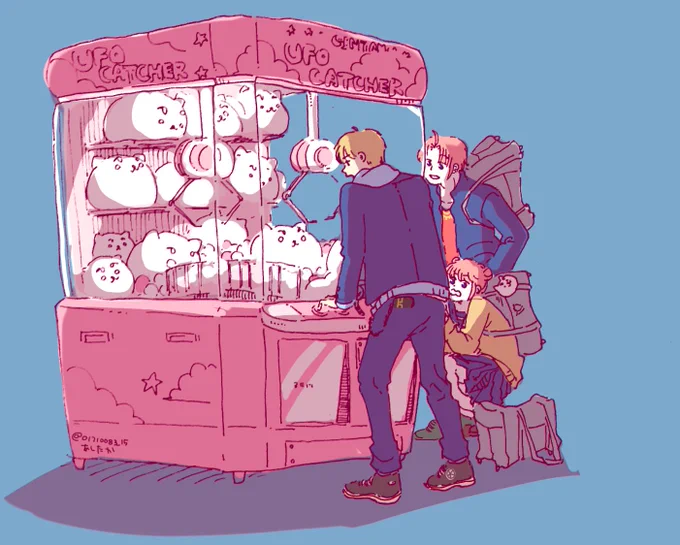 現パロゲーセン沖神兄ちゃん 