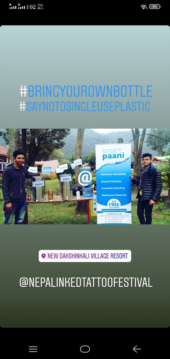 smartpaani's tweet photo. #smartpaani #saynotosingleuseplastic #triptifilter #savedrinkingwater #bringyourownbottle https://t.co/Z5D2bgnOcN