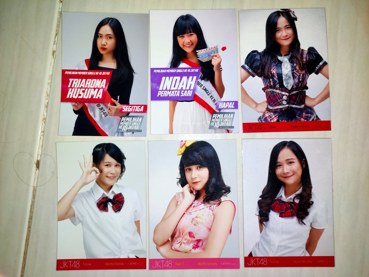 Priscillia Sari, Thalia, Noella, Triarona, Indah, Grace, Alycia