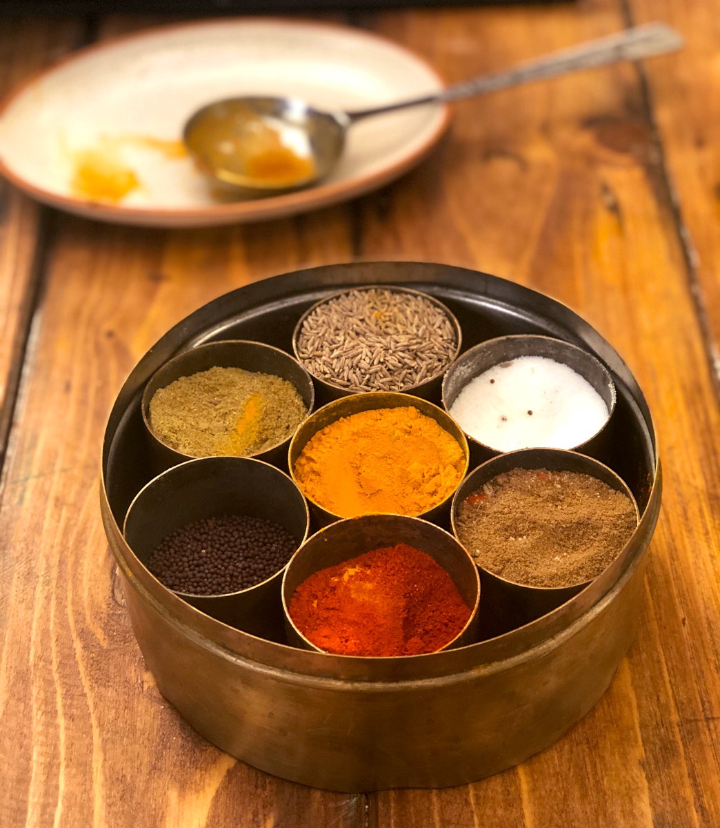 The ubiquitous Masala Dani. Trademark of the Desi Kitchen.