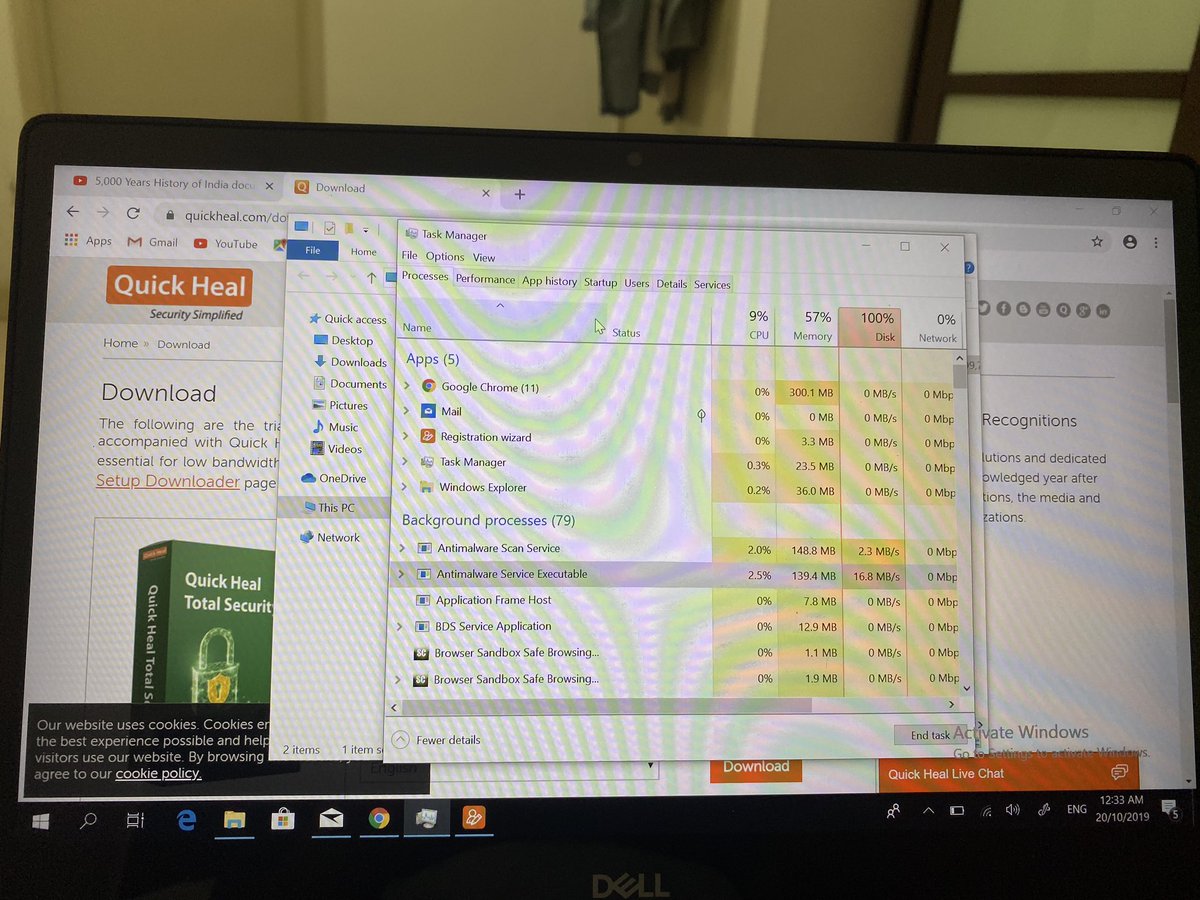 deepakchugh4's tweet photo. Still issue persists after changing hard disk for 2nd time 

@Dell  @MichaelDell  @DellOutlet https://t.co/xCCDodl9dF