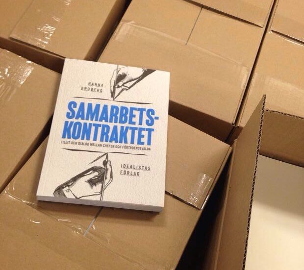 Gamla nyheter på Twitter? Ja, min bok Samarbetskontraktet är lika aktuell som när den kom för 5 år sedan.